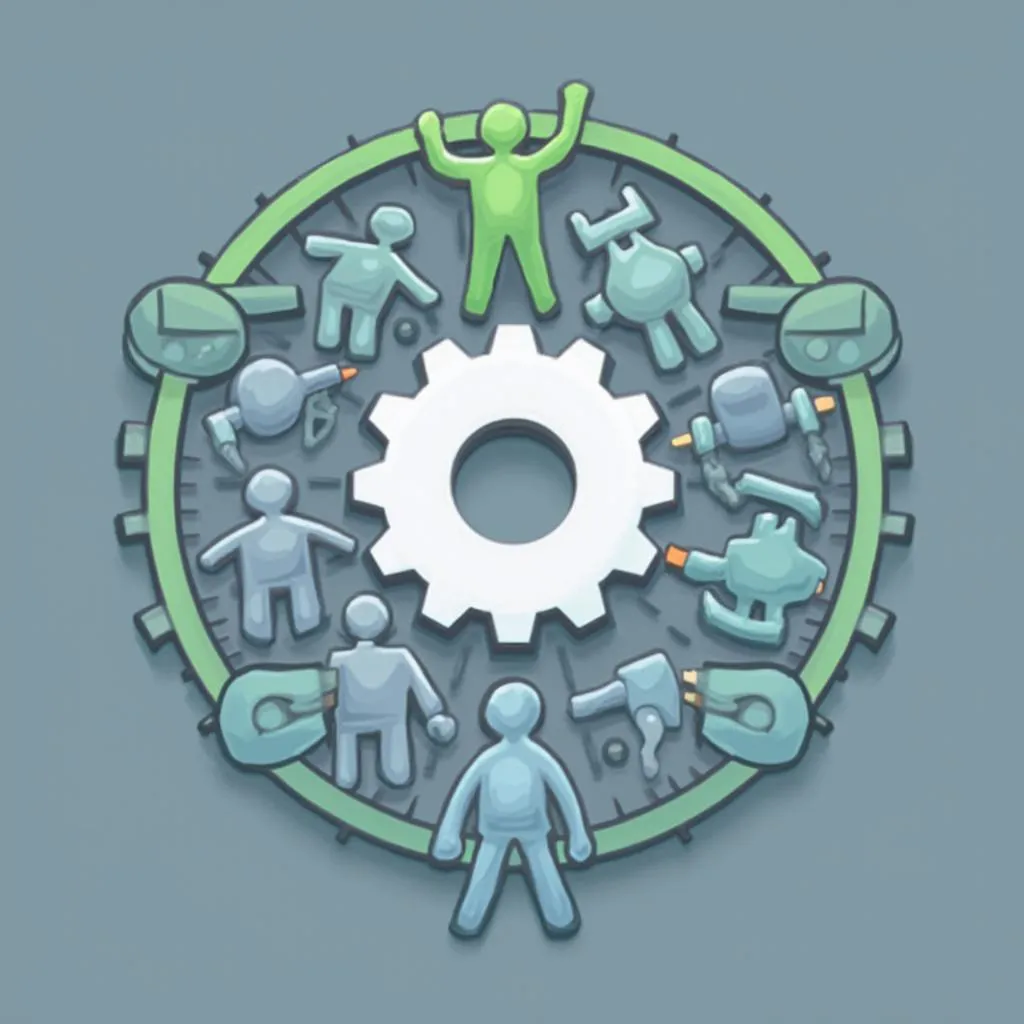 Icono de Equipo Multidisciplinar